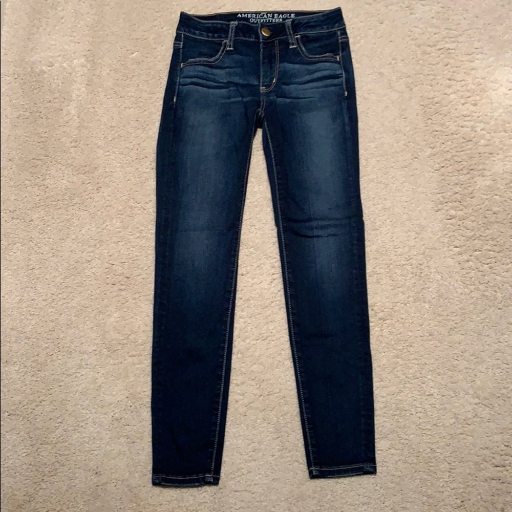 Dark wash jeans